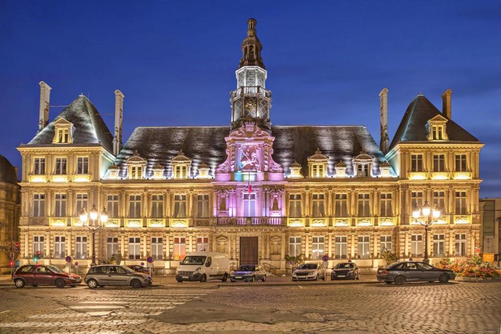 Charmant Studio Proche Gare Centre, Centre Ville Et Lycee Roosevelt Reims Eksteriør billede